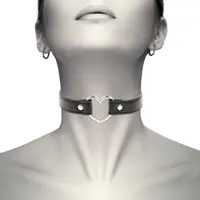 Collar con corazón de metal (349)