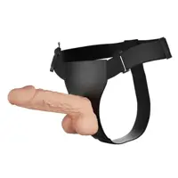 Arnés con dildo de 24cm y vibración (67)