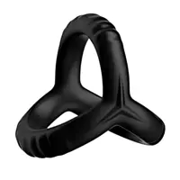 Anillo para pene y huevos triple (90)