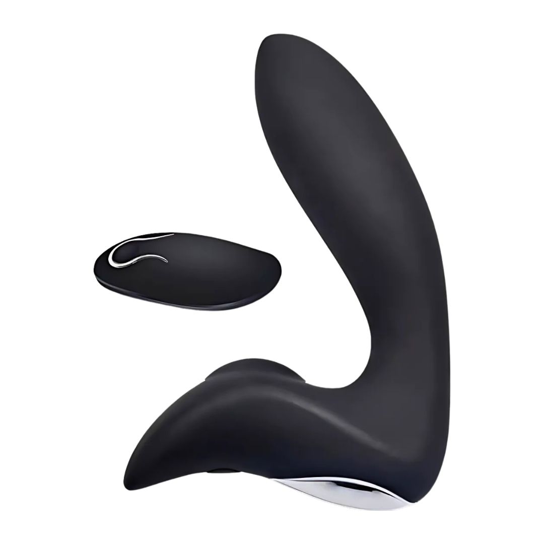 Plug anal con vibración y mando (99)