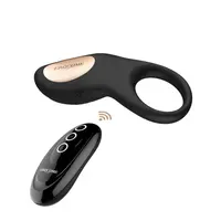 Erocome anillo vibrador negro(671)