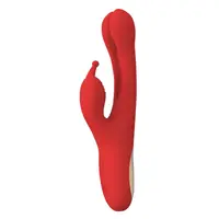 doble vibrador rojo(672)